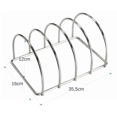 Stainless Steel Rib Holder (Minimo/Media)