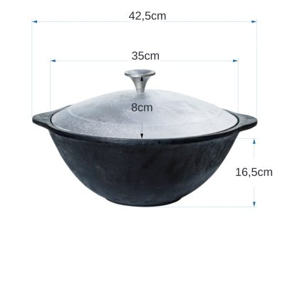 Uzbek Kazan pot, 8L. (Media/Grande/Limited)