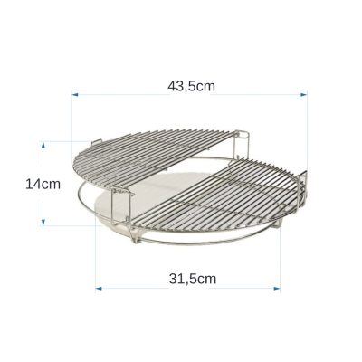 222 TQDC20 Multifunction Two-Zone Grilling System 20” (Media)