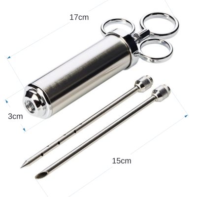 Texas Club Stainless Steel Marinade Injector