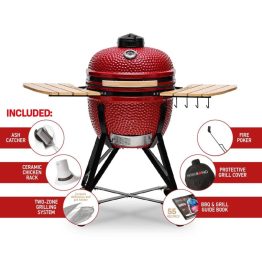 Kamado Bono Media Ceramic Grill 20"