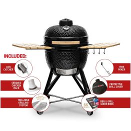 Kamado Bono Media Ceramic Grill 20"