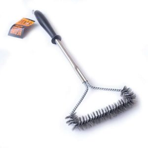 Texas Club grill grate cleaning brush, 43cm.