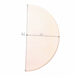 Ceramic deflector for multifunctional dual cooking system (Limited), 1 pcs