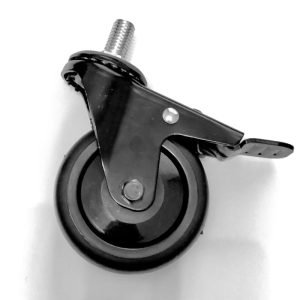Kamado Kings Grill body wheel with lock mechanism
