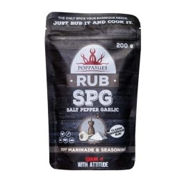 Poppamies Spice mix "SPG RUB", 200 g.