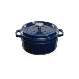 Grandfeu Blue Cast Iron Pot, 3.5l.