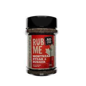 Angus & Oink Montreal Steak Burger Seasoning, 250g.