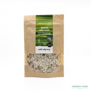 Salt Odyssey Refill Bag Of Mediterranean Herbs - 160g.