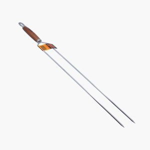 Texas Club Double-Skewer with handle, 70 cm.