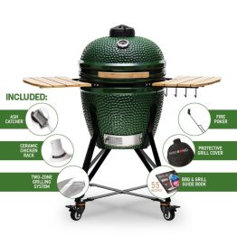 Kamado Bono Maxi Ceramic Grill 21''