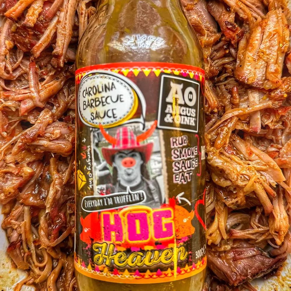 hog heaven product image 1 Angus Oink Hog Heaven Carolina BBQ Sauce, 300g
