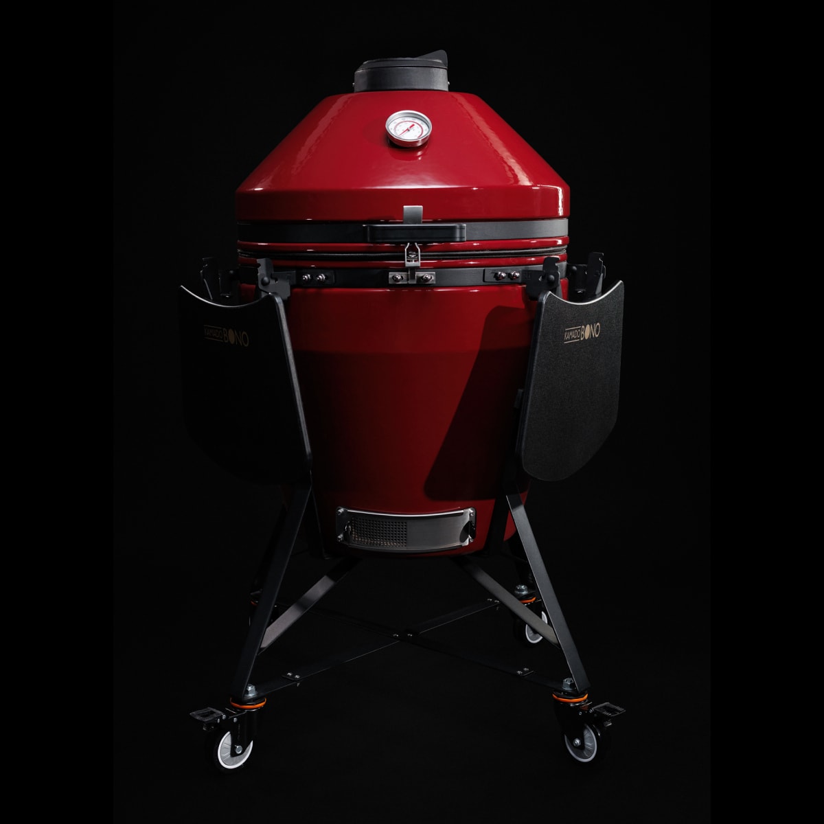 Evo Grande Red 5 Extra thick stainless steel cooking grates on Kamado Bono EVO Grande