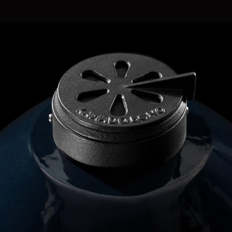 Cast-iron top vent on the EVO Minimo 16"