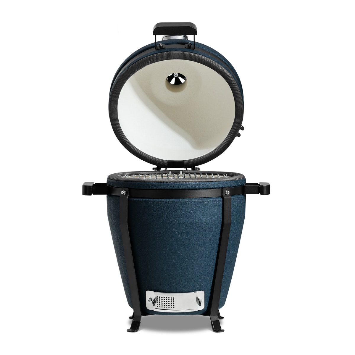 Evo Minimo Navy Matt 2 Kamado Bono EVO Minimo internal stainless steel cooking grate