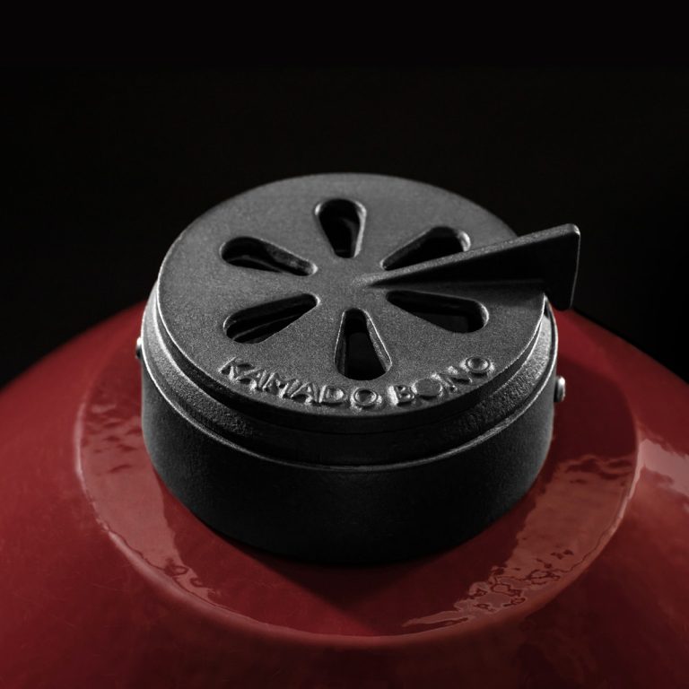 Cast-iron top vent on the EVO Minimo 16"