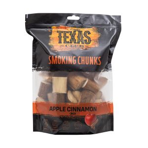 Texas Club Apple & Cinnamon Smoking Wood Chunks (1kg)