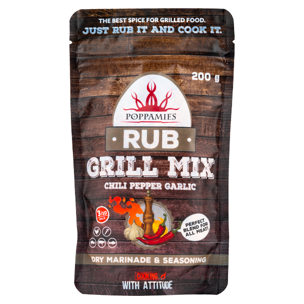 8c0ad2e849230f92 Poppamies Rub Grill Mix 200g.