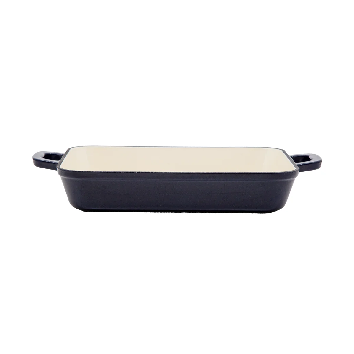 Grand Feu Blue Enamelled Cast Iron Baking Dish 2L