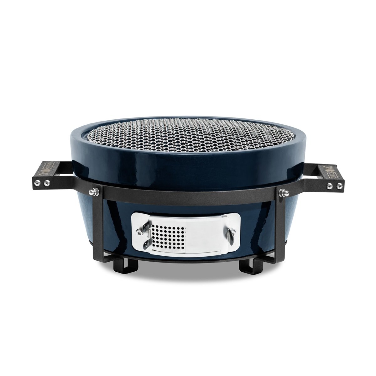 Evo Hibachi Round Navy 1 Kamado Bono HIBACHI EVO Table Grill, Round, Navy Blue