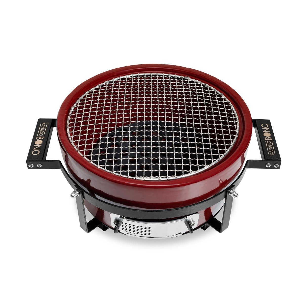 Evo Hibachi Round Red 2 Kamado Bono HIBACHI EVO Table Grill, Round, Royal Red - Image 2