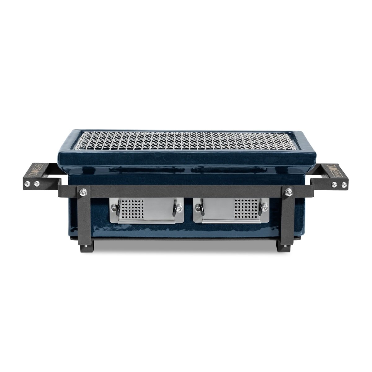 Evo Hibachi Square Navy 1 Kamado Bono Hibachi EVO Table Grill, Rectangular, Navy Blue