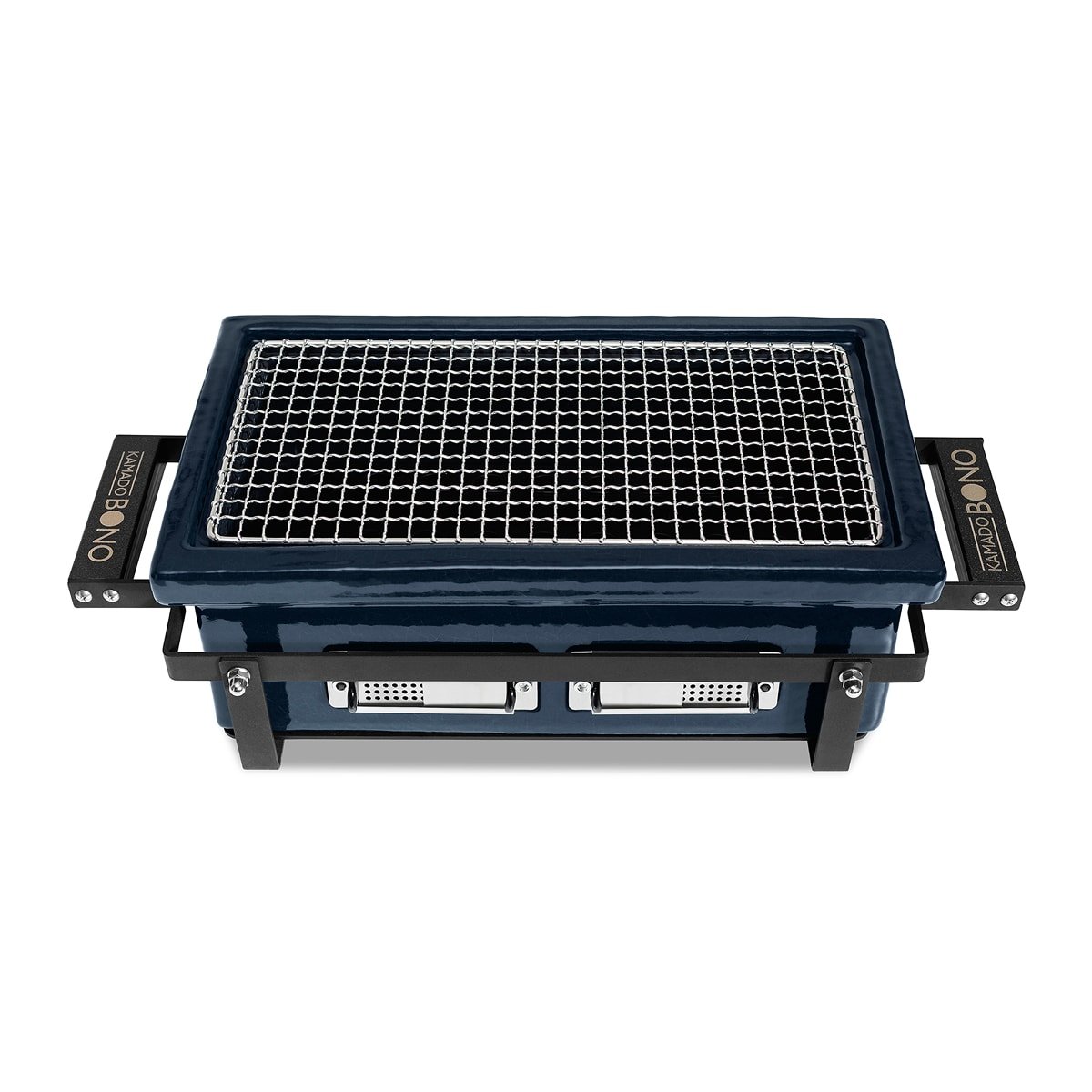 Evo Hibachi Square Navy 2 Kamado Bono Hibachi EVO Table Grill, Rectangular, Navy Blue - Image 2