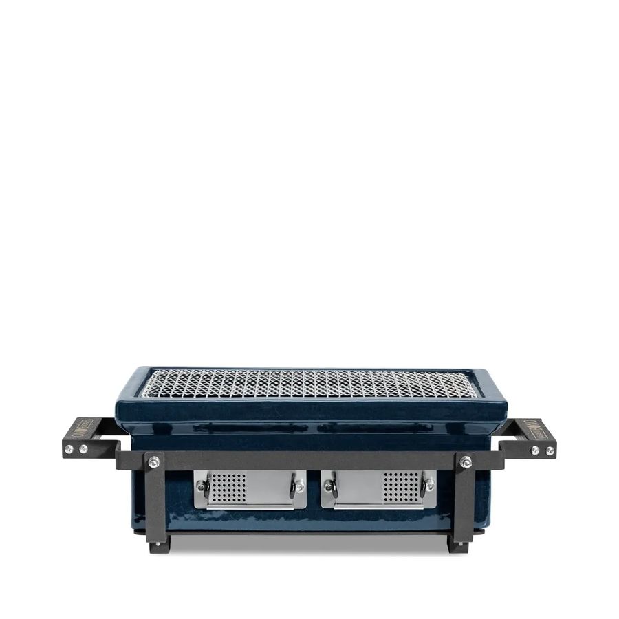 Kamado Bono EVO Hibachi Rectangular in Navy Blue